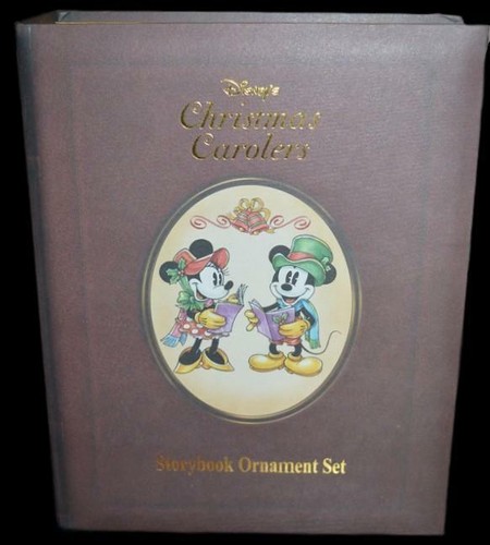 2006 DISNEY MICKEY & FRIENDS 6 PIECE CHRISTMAS CAROLERS STORYBOOK ORNAMENT SET - Bild 2 von 12