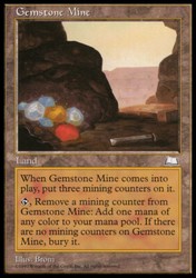 Gemstone Mine (164/167) Weatherlight Uncommon Land