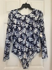 NWT Old Navy Women  s Long-sleeve Swimsuit XL
