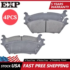 4PCS Rear Ceramic Brake Pads w/ Hardware for Expedition F-150 Lincoln Navigator