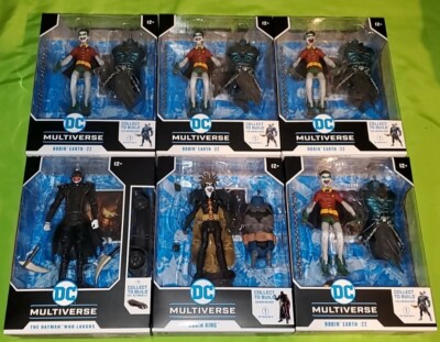 McFarlane DC Multiverse Robin Crow earth 22 x 4 batman who laughs robin king lot