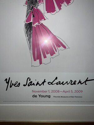 Yves Saint Laurent De Young Museum SF Art Exhibit YSL France 2008