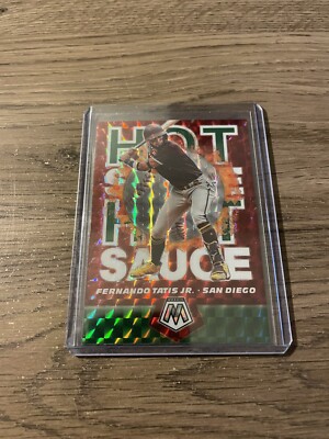 2021 Panini Mosaic - FERNANDO TATIS JR - Hot Sauce - Green Mosaic
