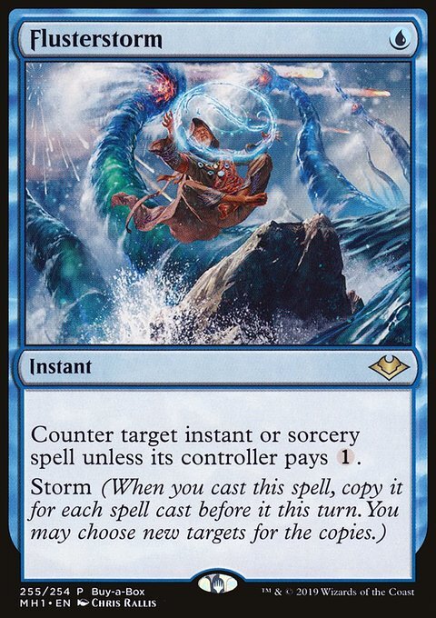 MTG Magic the Gathering Flusterstorm (255/316) Modern Horizons LP