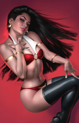 VAMPIRELLA vs THE SUPERPOWERS #2 (JOSH BURNS EXCLUSIVE VARIANT) ~ Dynamite