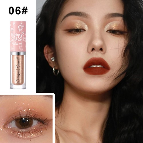 Glitter Shimmer Matte Eyeshadow Liquid Eye Shadow Long Lasting Crystal Cosmetic - Picture 18 of 20