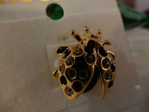 Petite épingle/broche coccinne acheter coccinne Swarovski RUCINNI ~ bas cadeau ~ NEUF !