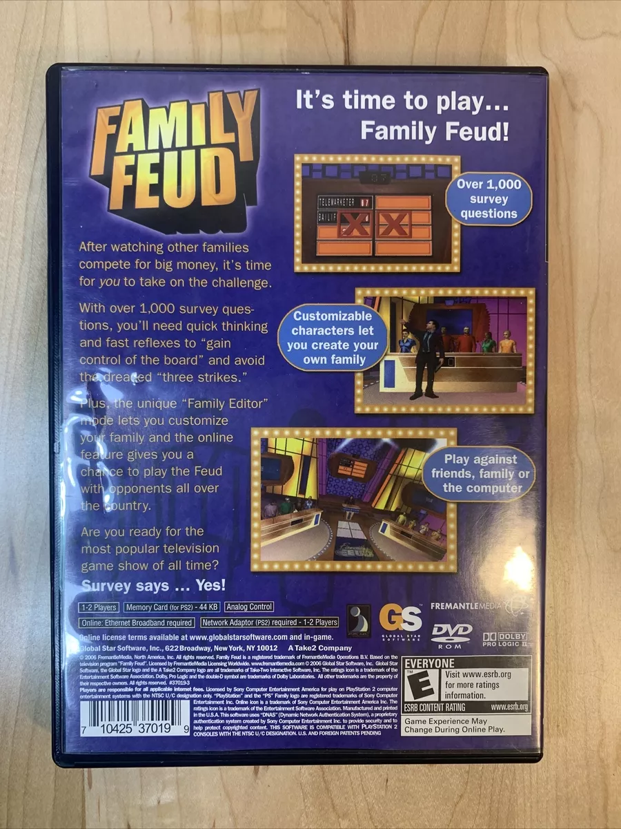 Family Feud Used PS2 Games For Sale Retro Game Store