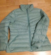 Warme leichte Daunenjacke Damen, Lands end, türkis, Größe 42, gut erhalten