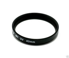 2Pcs 43mm MC UV Filter For Voigtlander Bessa, Leica Lens Or All 43mm Size Lens