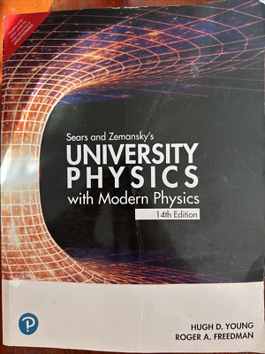University Physics Sears and Zemansky 2017 14th Edition ISBN 9789332586284