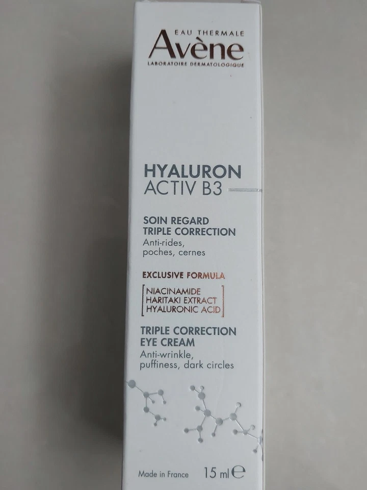 Avene Hyaluron Activ B3 Triple Correction Eye Cream 15ml 05/27