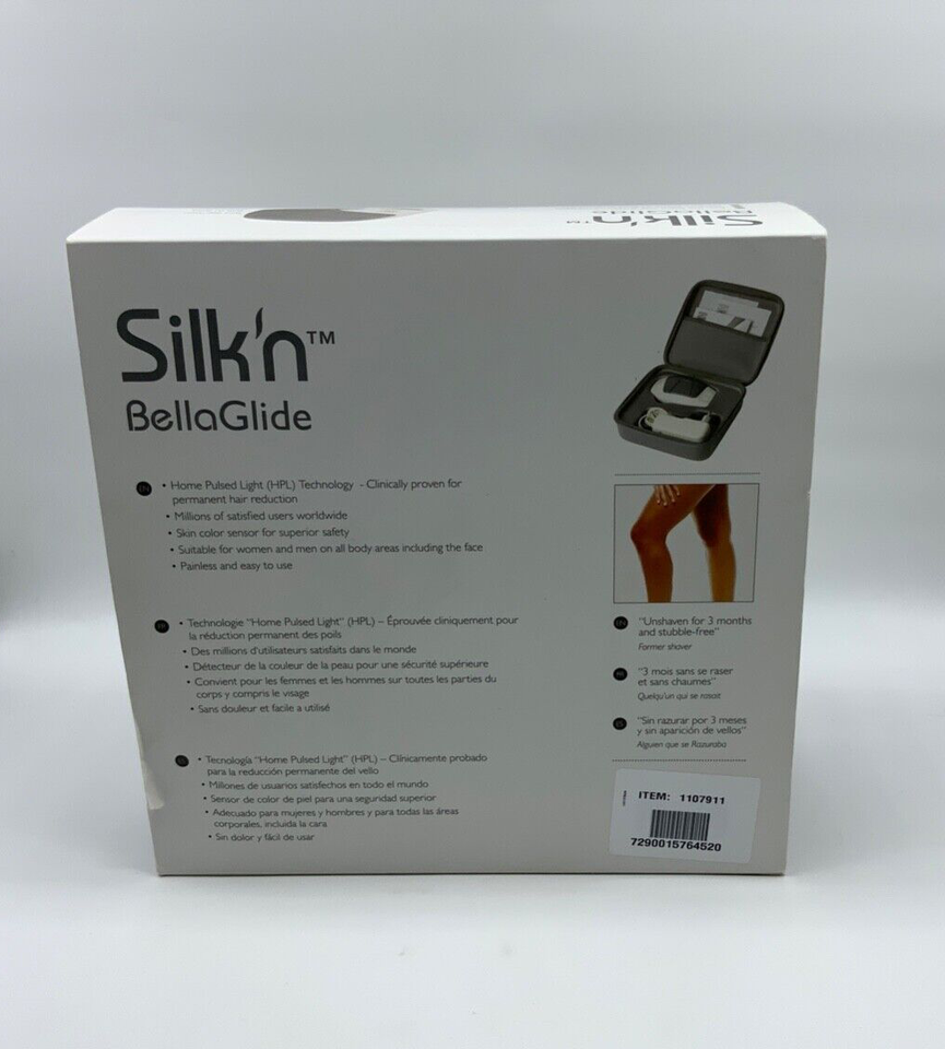 Silk'n bellaglide hpl hair removal device eBay