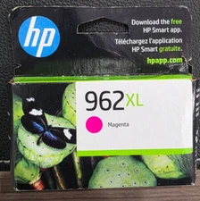 GENUINE HP 962XL HIGH YIELD MAGENTA INK CARTRIDGE 3JA01AN OEM