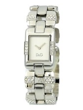 D&G Dolce & Gabbana DW0466 LADIES VISIONNAIRE WATCH, Stainless Steel With Stone