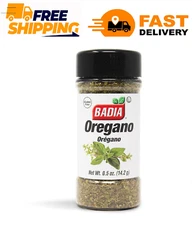 Badia Oregano Whole, 0.5 oz – Dried Oregano Leaves, Herb Seasoning – Aromatic an