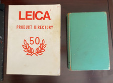 Leica Product Directory 50 and Leica Manual  Data Book 2 books 