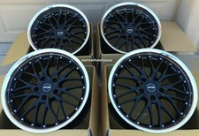 18 Mrr Gt1 Wheels Fit Chevy Corvette C4 18x8.5 18x9.5 Gloss Black Machined
