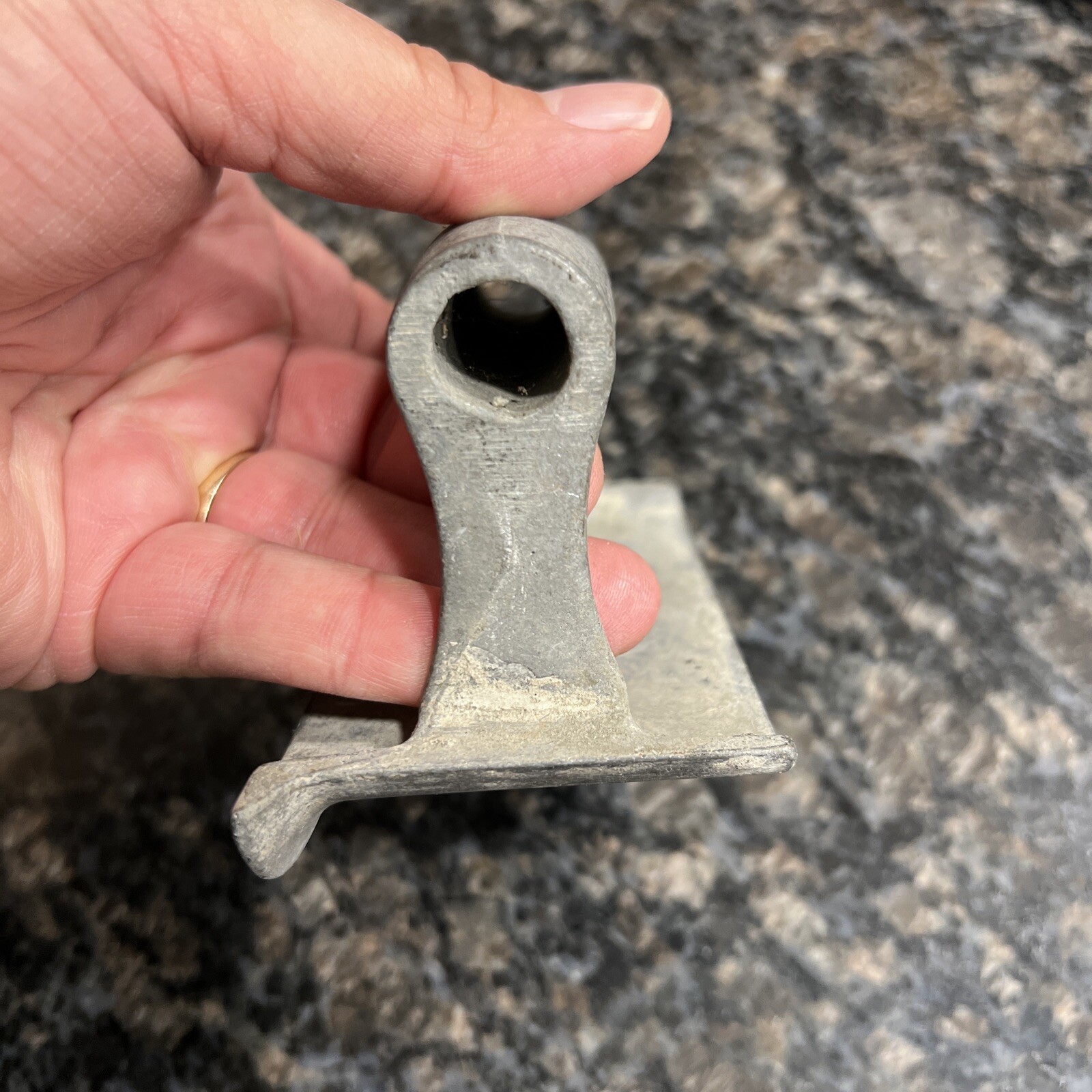 Rare Vintage DUNLAP # 6566 Curved Concrete Edger Cast Al or Mg VERY ...