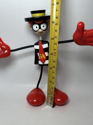 Vintage RARE 2003 McDonalds Hamburglar Bendable Figure Toy | eBay