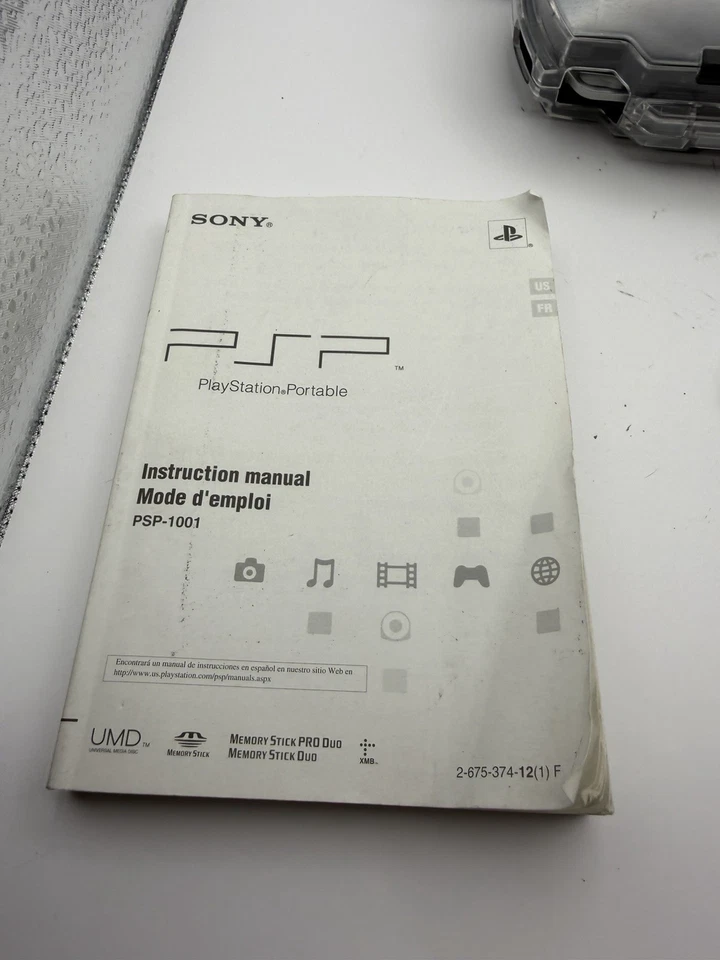 Sony PSP PSP-1001 PlayStation Portátil - Negro Con Cargador FUNCIONA Con Juegos Foto 2 de 4