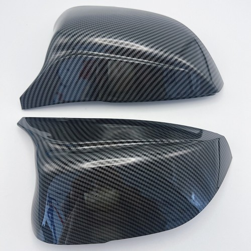 Rear Carbon Fiber M3 Style Side Mirror Cover Cap For Infiniti Q50 Q60 2014- 2021 - Picture 10 of 24