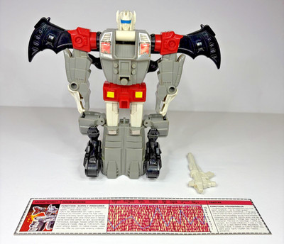 Transformers G1 Doublecross Complete Tech Specs Tight Joints Working - Near Mint