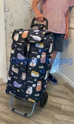 NEU Größe und Modell Hoppa Extra Large 57L Einkaufstrolley/Wagen Katzen & Hunde Liebhaber