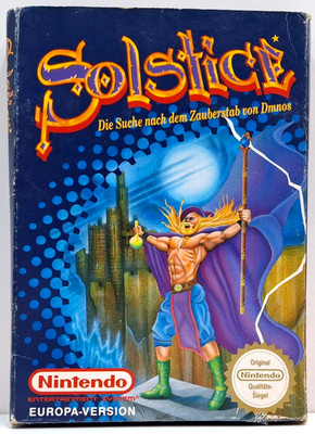 Solstice / Nintendo NES / OHNE ANLEITUNG / 1991 / OVP / PAL / 12297306