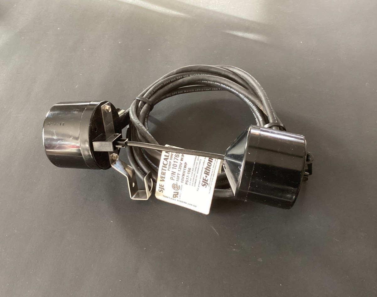 SJE-Rhombus Verticalmaster II PS17-166 Pump Switch 10' 120V