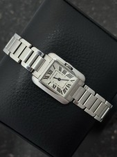 2016 Cartier Tank Anglaise Small Silver Dial Steel Ladies Watch W5310022 3