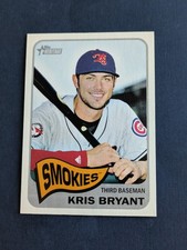 2014 Topps Heritage Minor League Edition - Kris Bryant #30 Stands in Background