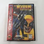 Wolverine: Adamantium Rage Sega Genesis Complete Tested CIB