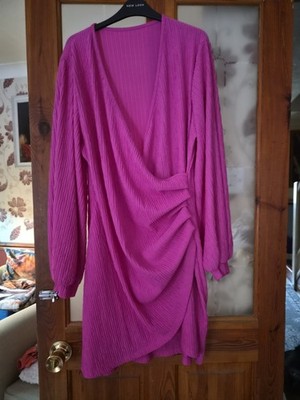 bright-pink-dress-ebay-uk