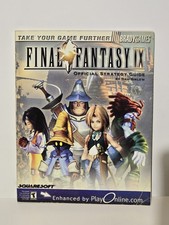 Final Fantasy IX 9 FF9 PS1 Official Strategy Guide Bradygames 2001