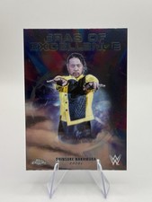Shinsuke Nakamura 2026 Topps Chrome WWE #ERA-34 Eras of Excellence Insert Card