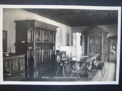 AK ''Basel - Historisches Museum'' n. gel.  ca. 1930 (E 385)