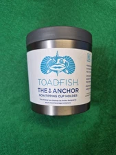Toadfish Non-Tipping  Cup Holder | Graphite | The Anchor