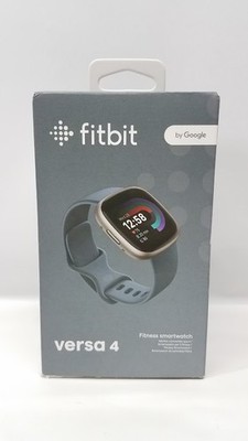 Fitbit Versa 4 Fitness Smartwatch Built In GPS & Heart Rate Waterfall Blue