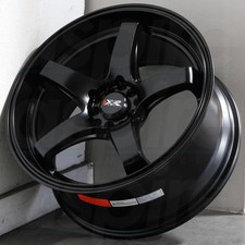 17x8 Flat Black Wheels Xxr 555 5x1005x114.3 35 Set Of 4 73.1