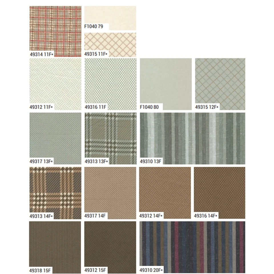 Prairie Gatherings Flannels Charm Pack by Primitive Gatherings for Moda Fabrics - Image 3 of 3