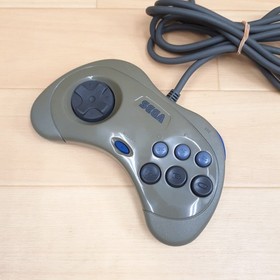 Sega Saturn Console Japan Gray Bundle with 8 Games & 2 Controllers HST-3210