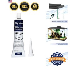 Silicone Sealant Clear Waterproof Aquarium Sealant 3 Ounces