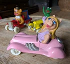 Corgi x3 1979 Jim Henson Associates Vintage Kermit Miss Piggy Fozzie Diecasts
