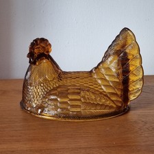 Zabkowice Eryka Drost Glas Henne auf Nest Nis...