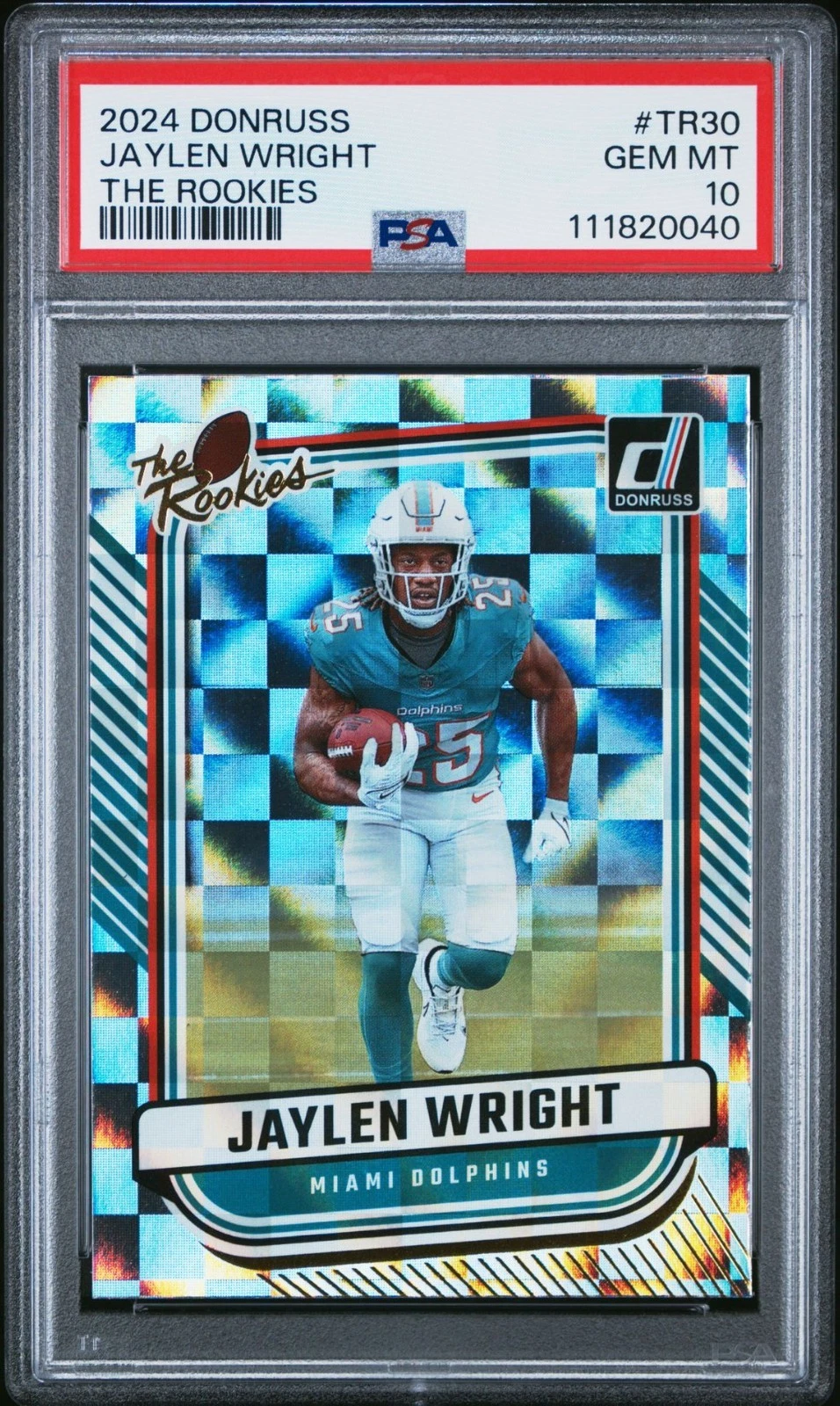 Jaylen Wright Panini Donruss the Rookies #TR30 Base