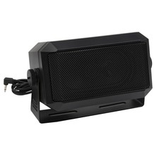 ZAXIDALER Rectangular External Communications Speaker for Ham Radio or Black