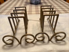 Set Of Vintage Iron Display Stands.  Perfect For Dishes Or Anything Else.