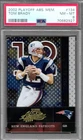 2002 Playoff Absoulute Memorabilia #134 Tom Brady Patriots PSA 8