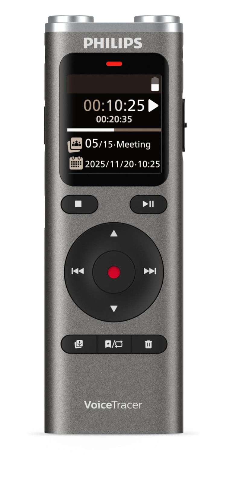 DVT2075 VoiceTracer enregistreur audio pour réunion et cours
